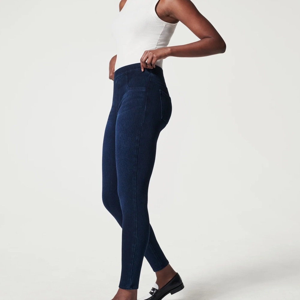 Spanx dark jeggings jeans medium